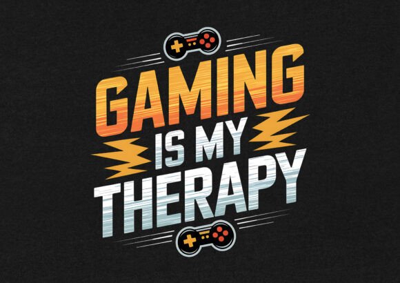Gaming Is My Therapy T-shirt: A Designer’s Review