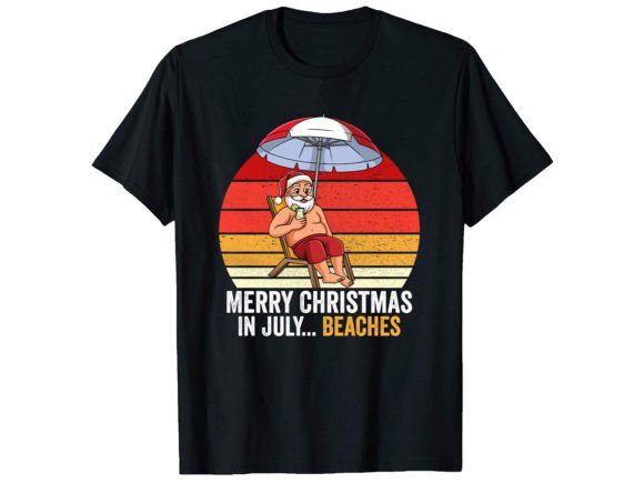 Merry Christmas in July Beaches T-Shirt Review