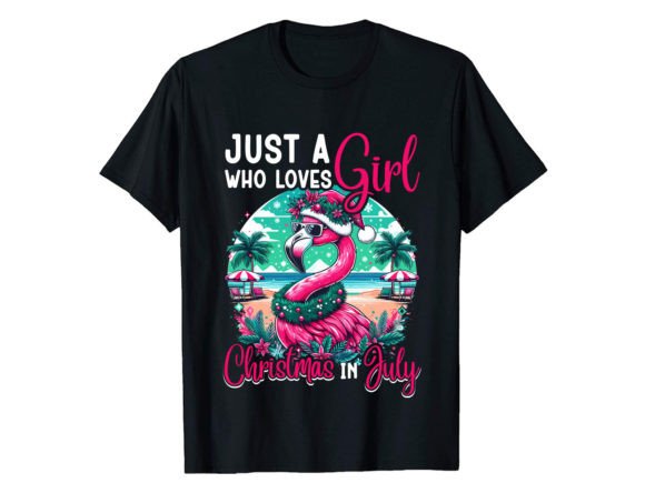 Review: Just a Who Loves Girl Christmas T-Shirt for Embroidery