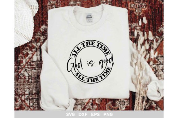 Reviewing God is Good All the Time for Embroidery
