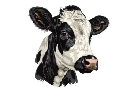 Reviewing the Holstein Friesian Cow Illustration